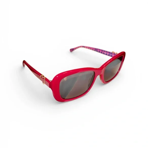 SOLD - Love Moschino Sunglasses in Fuchsia - Picture 5 of 12